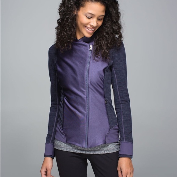 lululemon athletica Tops - Lululemon ‘Emerge Renewed’ Asymmetrical Zip Jacket